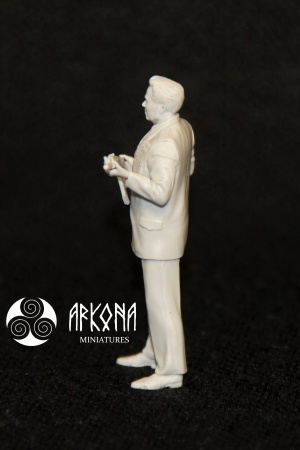 AR35-001 Михаил Калашников ( деревянная подарочная упаковка) Arkona Miniatures
