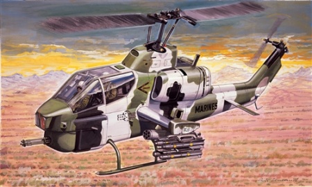 0160ИТ Вертолет Super Cobra AH-1W Italeri