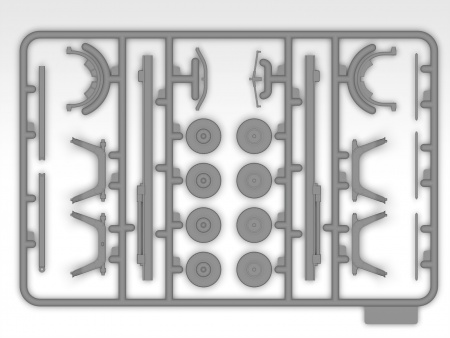 48401 ВQM-34А (Q-2C) Firebee с тележкой ICM