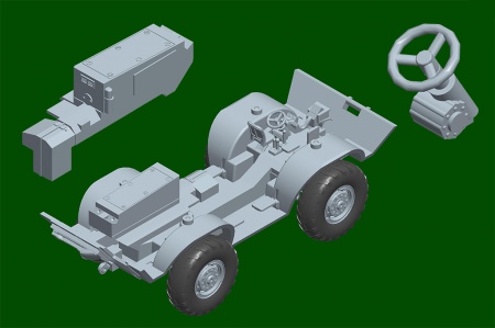 07444P Сборная модель Американский бронетранспортёр USAF XM706E2 Trumpeter