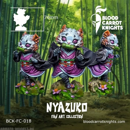 BCK-FC-018 Незуко (Nyazuko) Blood Carrot Knights