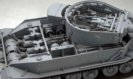 35A051 Сборная модель Tiger P Amusing Hobby