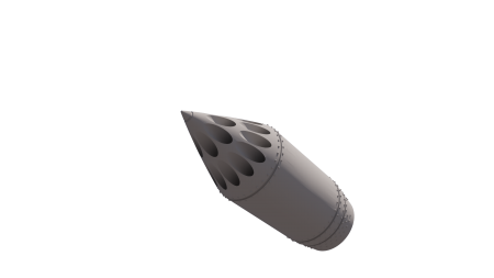 AM0039 Нурс С-8 пустой (2 шт) Arma Models