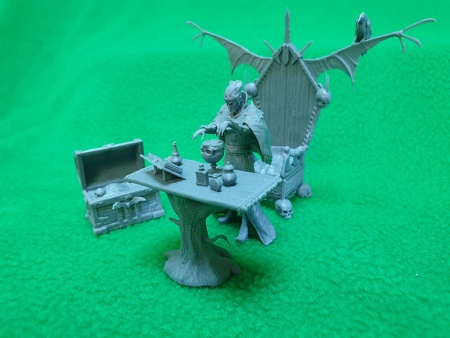 6019 миниатюра Кощей Бессмертный СВ Модель