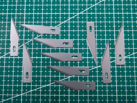 0632MCH Сменное лезвие модельного ножа №8 10 шт