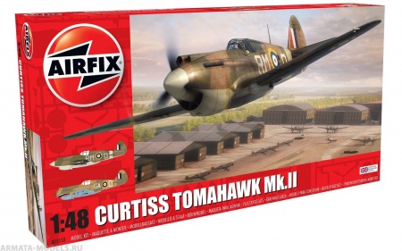 A05133 Самолет Curtiss Tomahawk MK.II 1:48 Airfix