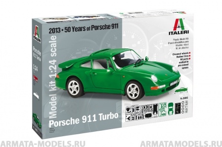 3682ИТ Автомобиль Porsche 911 Turbo Italeri