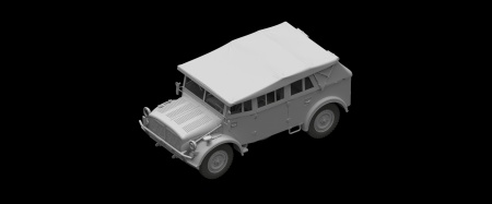 35506 Horch 108 Typ 40 с поднятым тентом, Германский армейский автомобиль ІІ МВ ICM 35506 Horch 108 Typ 40 с поднятым тентом, Германский армейский автомобиль ІІ МВ ICM