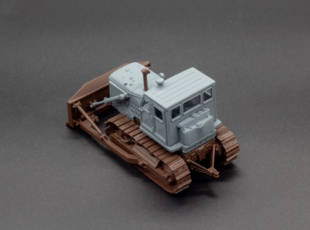 RIM72007 Бульдозер Т-100МЗГП Red Iron