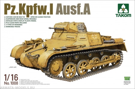 1008T Pz.Kpfw.I Ausf.A Takom