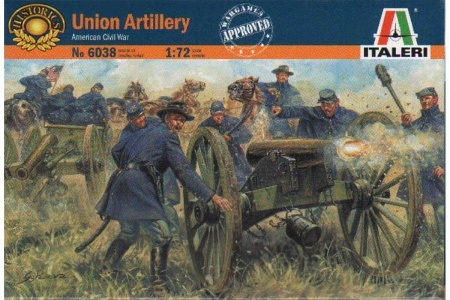 6038ИТ Солдатики Union Artillery (American Civil War) Italeri