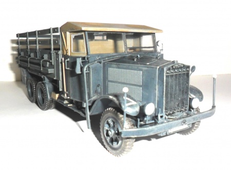 35461 Krupp LH163, немецкий грузовой автомобиль, 2МВ ICM 35461 Krupp LH163, немецкий грузовой автомобиль, 2МВ ICM