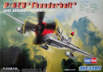 80257 Самолет P-47D Thunderbolt 80257 Самолет P-47D Thunderbolt