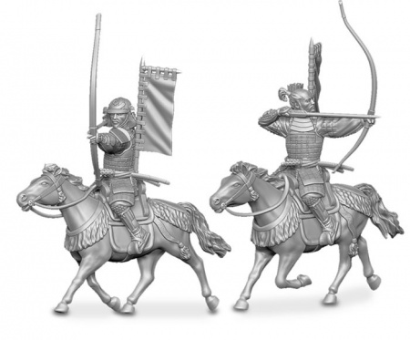 6416 Конные самураи-лучники Звезда 6416 Конные самураи-лучники Звезда