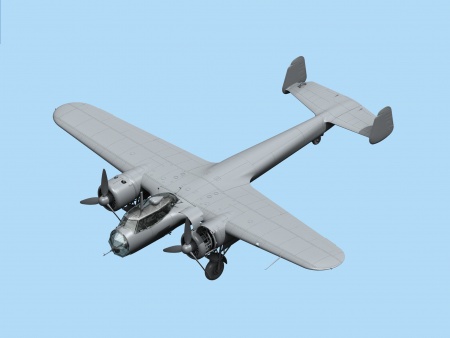 48244 Do 17Z-2, Германский бомбардировщик ІІ МВ ICM 48244 Do 17Z-2, Германский бомбардировщик ІІ МВ ICM