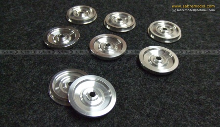 35B01-ASBR Железнодорожные металлические колеса (8 шт)