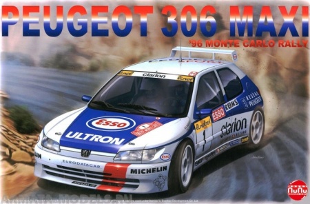 PN24009 Peugeot 306 MAXI '96 Monte Carlo Aoshima PN24009 Peugeot 306 MAXI '96 Monte Carlo Aoshima