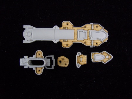 AW20033 Деревянная палуба для DKM Prinz Eugen 1945