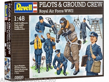 02620 Пилоты и наземная команда Британских ВВС, 2-ая МВ