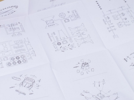 1098KIT Сборная модель Автокран АК-75В (на шасси ЗИЛ-130), 1961 г. Start scale models (SSM)