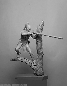 CHM-54314(M). Ирокез (№4), 1750-60 гг. Материал - белый металл.