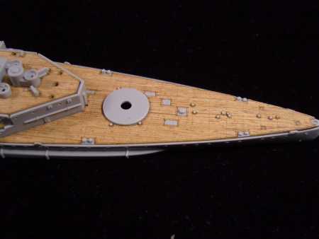 AW20023 Деревянная палуба для HMS RENOWN 1942