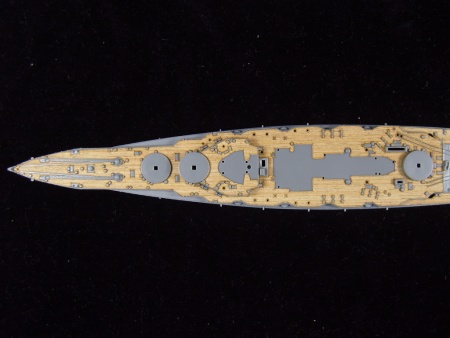 AW20035 Деревянная палуба для IJN HARUNA 1944