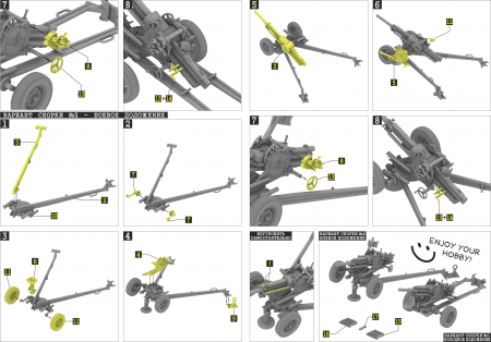 M72002 2Б9М quot;Василекquot; буксируемый автоматический 82мм миномёт SG modelling