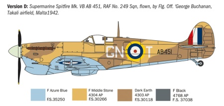 1482ИТ SPITFIRE Mk. V-Mk. IX АСЫ 