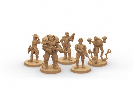 915155HW Fallout (Настольная игра): Новая Калифорния