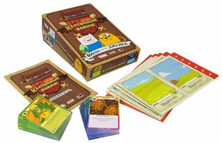 1618HW Время приключений Карточные войны Финн против Джейка