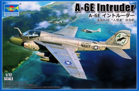 01641P Сборная модель американский штурмовик A-6E Intruder Trumpeter