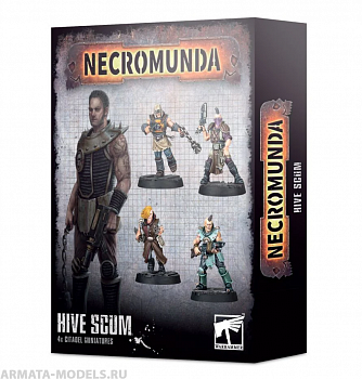 300-81GW Набор Некромунда. Отбросы Улья (Necromunda: Hive Scum) 300-81GW Набор Некромунда. Отбросы Улья (Necromunda: Hive Scum)
