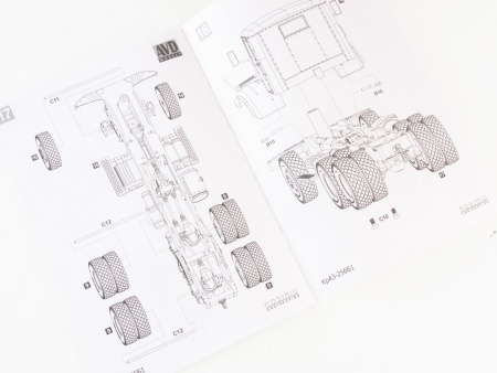 1342AVD КрАЗ-256Б1 самосвал AVD Models
