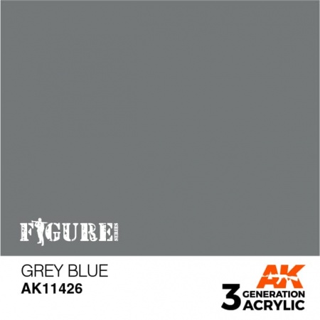 AK11426 Краска акриловая 3Gen Grey Blue