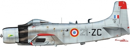 2697ИТ Самолет AD4 Italeri