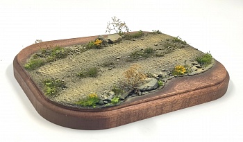 HE-35109 Подставка сухая дорога (Деревянная основа) Размер 25*20см