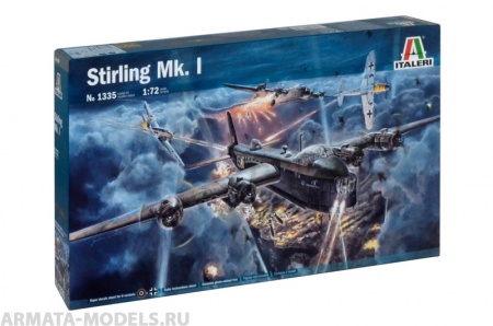 1335ИТ Самолет STIRLING Mk.l Italeri
