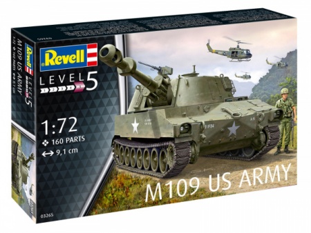 03265 Самоходная гаубица M109 (USA) Revell
