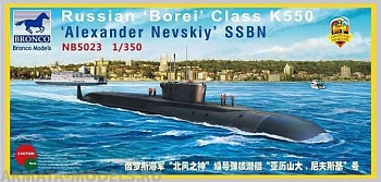NB-5023 Подводная лодка RussianBorei class K55 (Bronco Models) 1/350