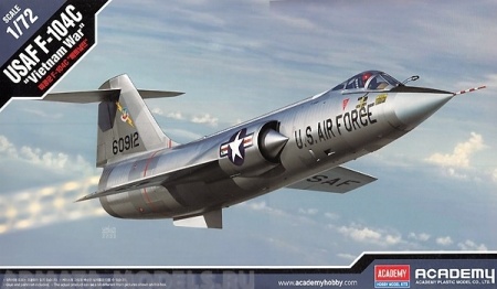 12576 Игрушка авиация USAF F-104C Vietnam War Academy