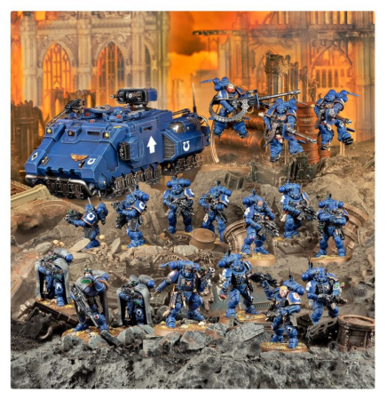 48-80GW Набор Боевой Патруль. Космодесант (Combat Patrol: Space Marines) 48-80GW Набор Боевой Патруль. Космодесант (Combat Patrol: Space Marines)