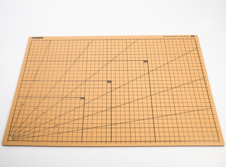 100120RK Коврик для резки Лето бежевый А3, 3 слоя