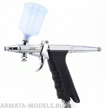 1156J Аэрограф 1156 (Air Control) (набор: игла, сопло 0,3; 0,5; 0,8,  шланг, 3 переходника)