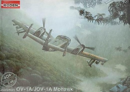 Rod406 Самолёт GRUMAN OV-1A MOHAWK Roden