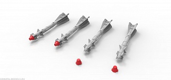 72206-1TMP Ракеты р-60 с пилонами 72206-1TMP Ракеты р-60 с пилонами