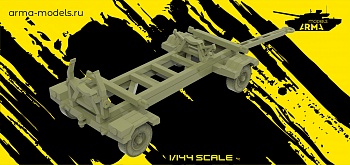 AM14483 телега для транспортировки и подъема ракет Х-55