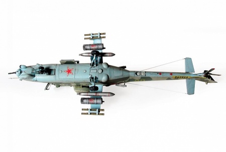 7293 Вертолёт Ми-24 В/ВП Крокодил Звезда