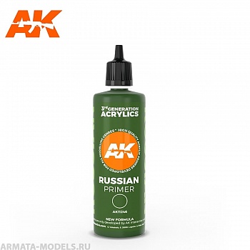 AK11246 Грунт акриловый RUSSIAN PRIMER 3G