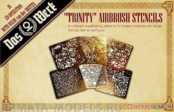 DWA021 Набор трафаретов Trinity Splattermask Set (6 stencils) DWA021 Набор трафаретов Trinity Splattermask Set (6 stencils)